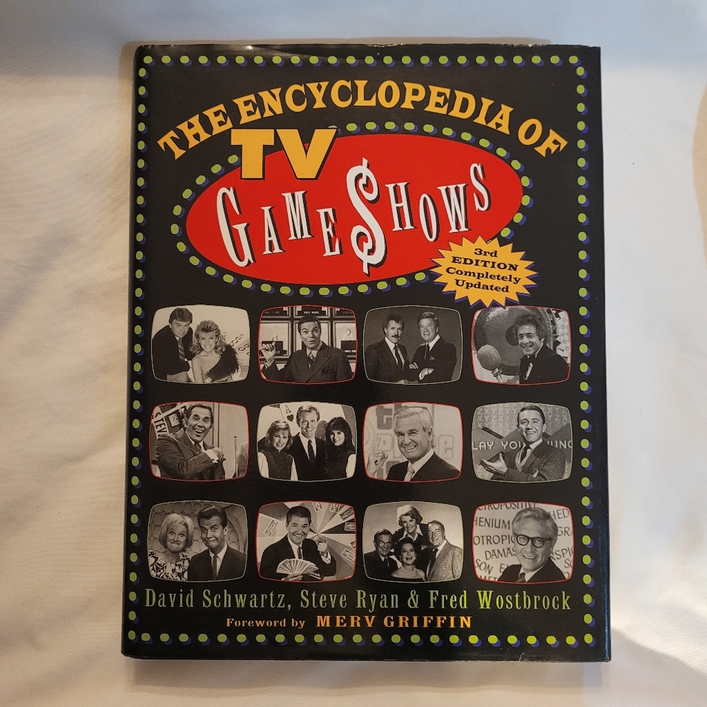 3rd Edition THE ENCYCLOPEDIA OF TV GAME SHOWS Hardcover Book